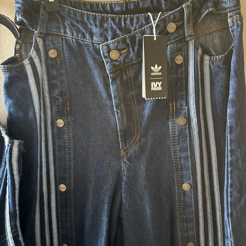 IVY PARK Blue Denim Overalls Cowboy Carter - Picture 9 of 10